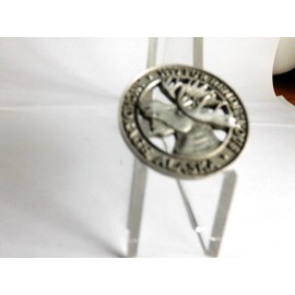 1993 Anchorage Alaska Fur Rondy Rendezvous Pewter Bull Moose pin
