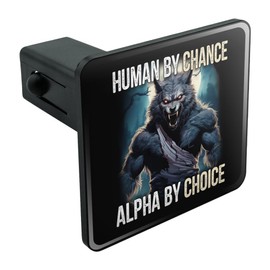 Graphics & More Werewolf Alpha Tow Trailer Hitch Cover Plug Insert 1 1/4 inch (1.25")