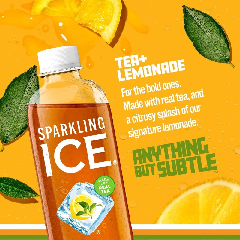 Talking Rain Beverage Company Sparkling Ice Tea + Lemonade Sparkling