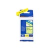 Brother TZeC51 - Fluorescent tape - black on yellow -
