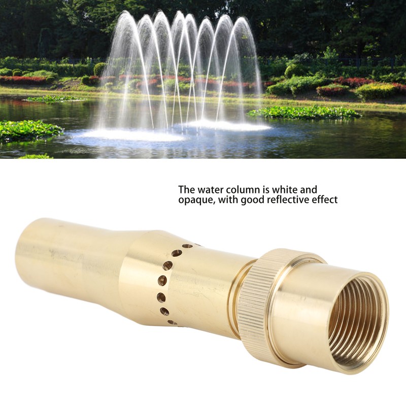 Fountain Nozzle Brass Fountain Sprinkler Head Column Waterscape Sprinkler Head