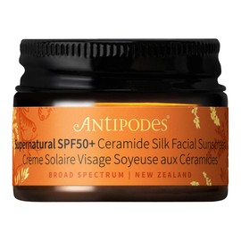 Antipodes Supernatural SPF50+ Ceramide Silk Sunscreen, 15ml