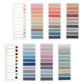 Operitacx 8 Colorful sticky notes vintage stickers retro stickers stickers book stickers book supply colored note tabs reading markers the pet handwriting index sticker student