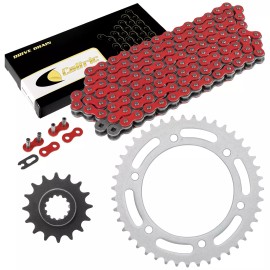 Honda Red Drive Chain And Sprocket Kit for Honda CBR600RR 2003-2006 525-Chain