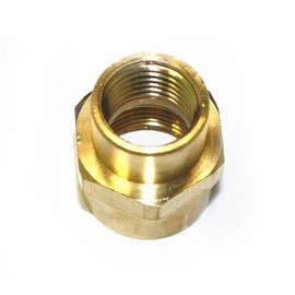Interstate Pneumatics FPC460 Brass Female Coupling Adapter 1/4 Inch X 3/8 Inch NPT Female