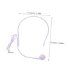 NOLITOY Wired Ear Hanging Microphone Headset for Musicians Condenser Mic