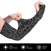 Black Leopard Cheetah Gardening Arm Sleeves for Women Men –