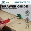 Drawer Guides L-Angle Drawer Guides with Screws, 8 Pack |