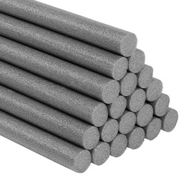 Pe Round Cord Diameter 6 mm x 15 m Joint Filling Profile Backfilling Cord for Backfilling Joint Sealants Round Cord Seal Filling Cord Foam (15 m, 6 mm)