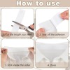 Jecery Self-Adhesive Shirt Collar Protector Disposable Collar Protector Invisible Sweat