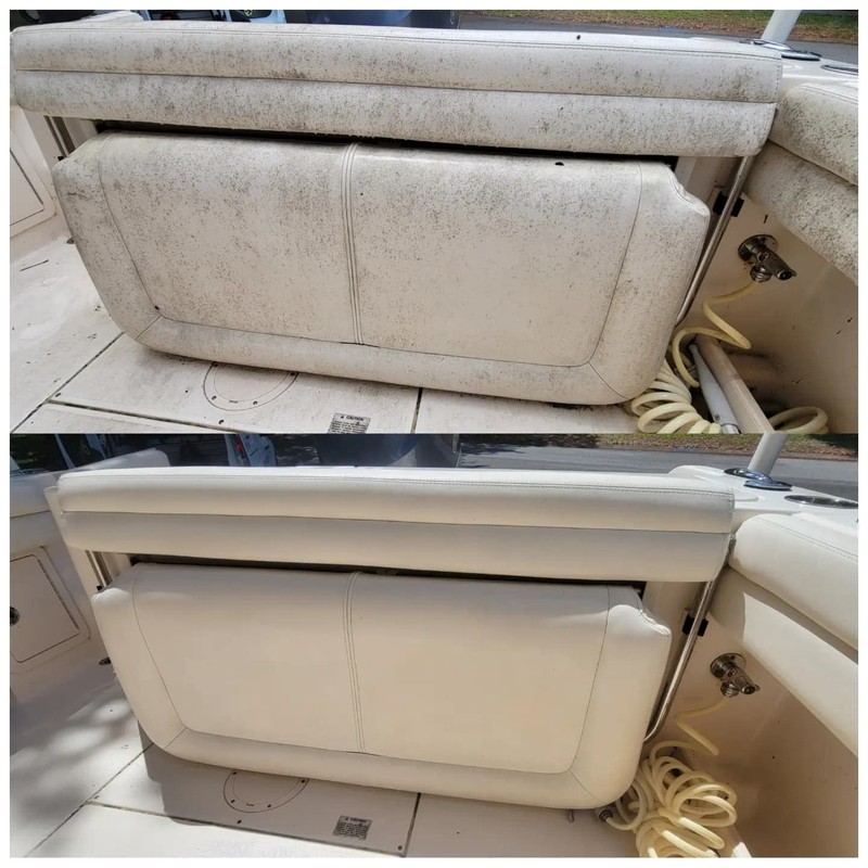 Nautical One Xtreme Mildew Stain Remover for Vinyl | Gel