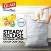 Glad ForceFlex Tall Kitchen Drawstring Trash Bags, 13 Gal, Gain
