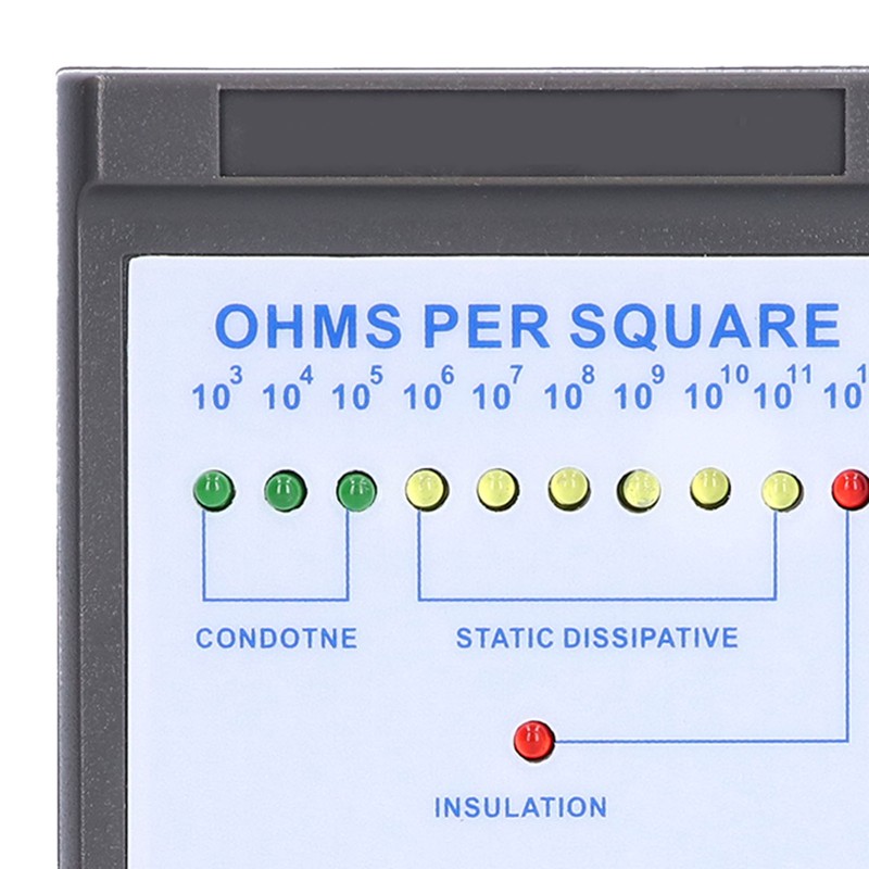 Surface Resistance Tester High Accuracy Detection Static Electricity Meter Equipment
