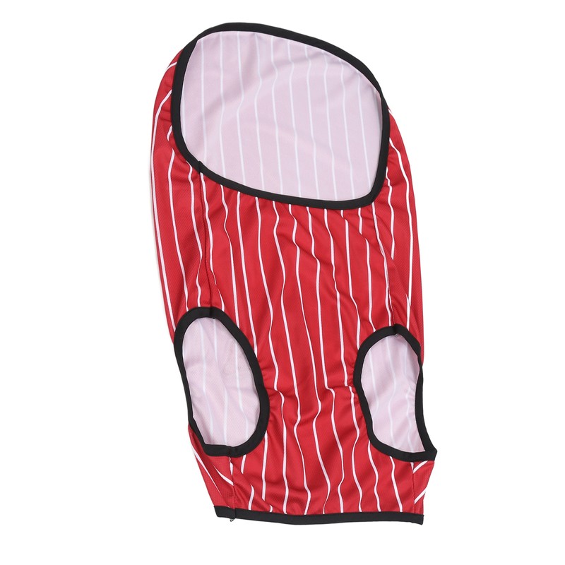 Pet Vertical Stripes Vest Vertical Stripes Classic Loose Prevent Sunburn