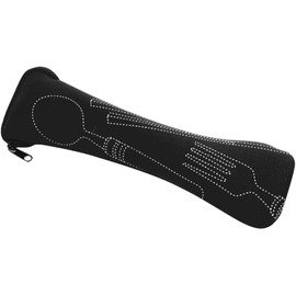 Black Portable Tableware Bag Outdoor Travel Camping Cutlery Pouch Storage Bag Flatware Tableware Dinnerware Carrying Case for Knife, Fork, Spoon, Tea Spoon, Chopsticks, Bottle Opener, Straws Flatware