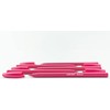 Eziglide Ballpoint Pink Pens, Pack of 50 Ballpoint Pens, Smooth