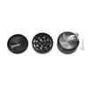 4 Layers Hand Crank Spices Grinder Zinc Alloy 60mm Manual