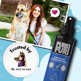 Girl With The Dogs Pure Fur! Sensitive Skin Pet Conditioning Spray, 8 oz