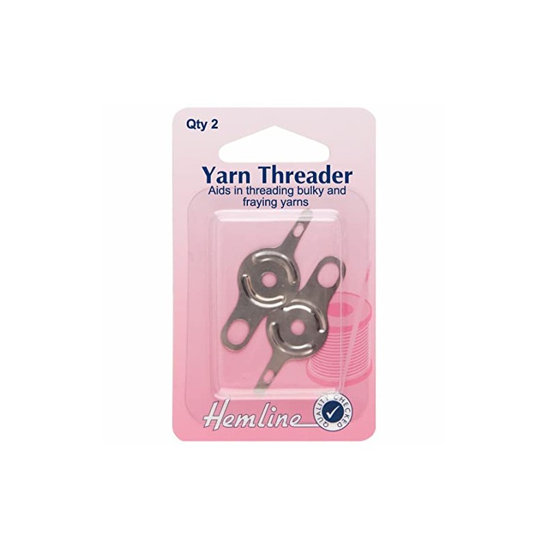 Hemline Nadeleinfädler für Garn, 2er-Pack