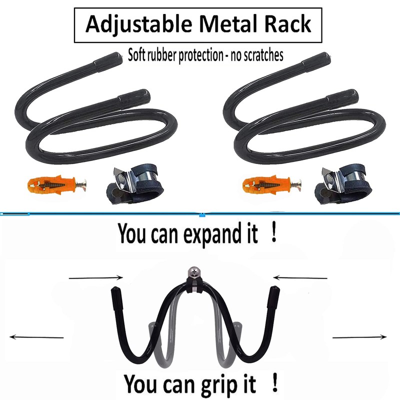 Pmsanzay 2 Pack Vacuum Cleaner Hose Holder Vacuum Head Holder