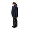 RAINS Fishtail Jacket, Navy (18010-47, US, Alpha, X-Large, Regular, Regular)