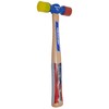Soft Face Hammer, 6 oz, 10-1/2" L