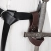 SSDH Medieval Scabbard belt and Sword Dagger Frog Case Sword