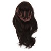 Women Synthetic Wig Long Straight Black Wigs Elastic Hair Wig
