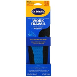 Dr. Scholl's® Work All-Day Superior Comfort Insoles (with) Massaging Gel®, Women, 1 Pair, Trim to Fit
