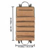 Wrench Tool Roll Bag, Heavy Duty Waxed Canvas Multi-Purpose Tool
