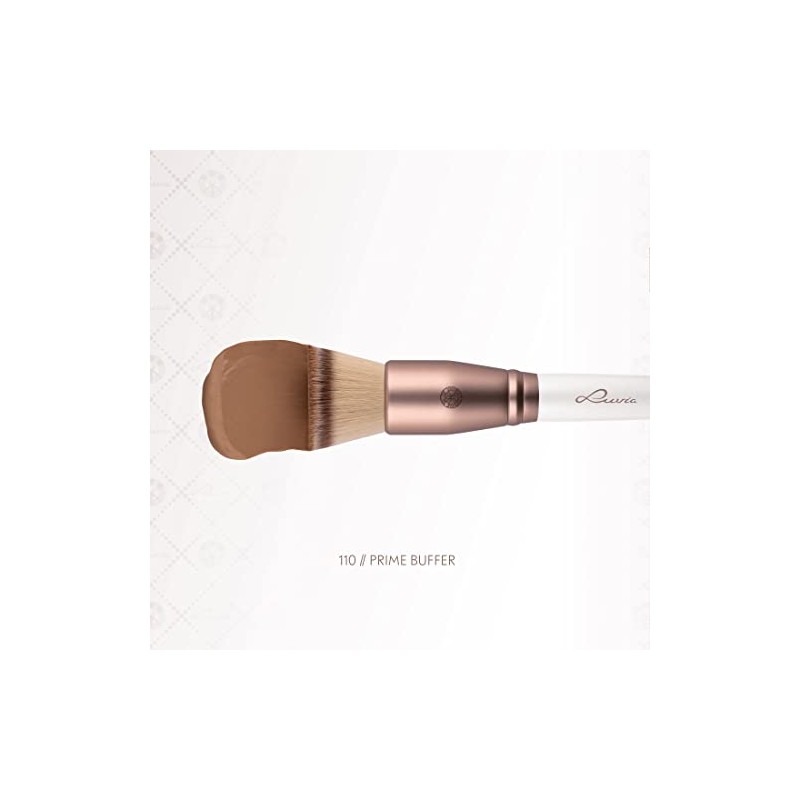Luvia Cosmetics Brush Luvia, Prime Buffer, Foundation Make-Up Brush for