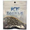 KT Tackle Fishing Swivels 5 sizes 4/0, 3/0, 2/0, 1/0,