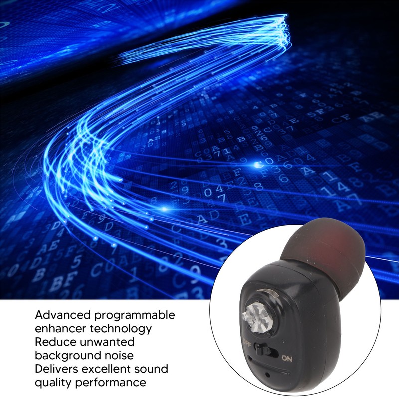 Rechargeable Hearing Amplifier Low Power Consumption Clear Mini Digital Hearing
