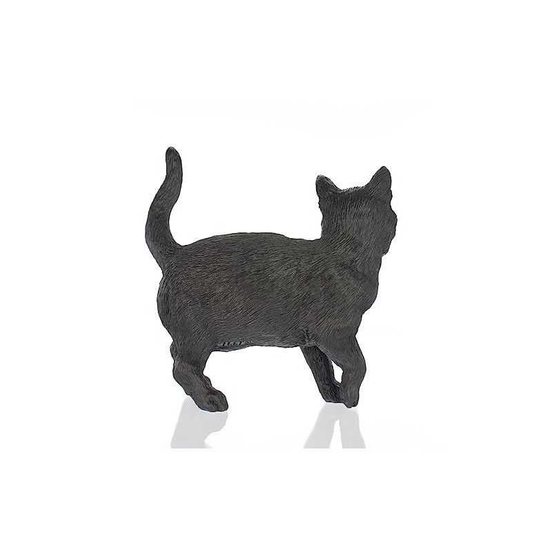 Standing Black Cat Figurine