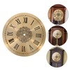 TEHAUX DIY Clock Dial Replacement Roman Numeral Aluminum Clock Panel