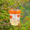 3 Pieces Carpenter Bee Cage, Wasp Outdoor Hanging with Solar