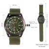 Vicloon Mens Watch, Analogue Quartz Watch, Military Watch Glow in