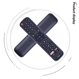 GOUYESHO EN2D27 Ersatz Fernbedienung LTDN58K700 LTDN58K700XWTSEU3D LTDN65K700 LTDN65K700XWTSEU3D LTDN65K720WTSEU LTDN65XT910XWTSEU3D Kompatibel mit HISENSE Fernbedienung