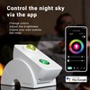 HOMEPROTEK Galaxy Projector, App Controlled Smart Starry Sky Projector, Alexa