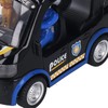 Policeman Car Toy Strong Alloy Detailed Texture Lights Sound Effect