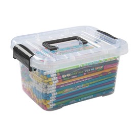 Fun Express Motivational Pencil Asst W Tub - 240 Pieces - Educational and Learning Activities for Kids