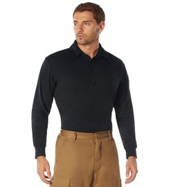 Rothco Long Sleeve Tactical Performance Polo Black