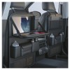 Primst 2 Pack Leather Car Backseat Organizer with Foldable Table