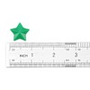 Namvo 40 Pieces Star Fridge Magnets Strong Whiteboard Magnets for