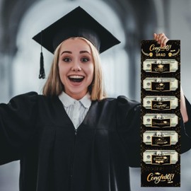 2025 Graduation Money Holder Graduation Gifts, Graduation Money Envelope Surprise Card For Cash Gifts, Black Gold Graduation Money Cards For Graduates, Men & Women