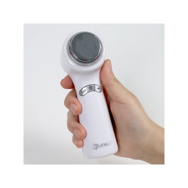 Withwell 하루5분 홈케어 갈바닉 얼굴마사지기 피부관리기 5-Minute Daily Home Care