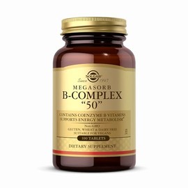 Solgar Megasorb Vitamin B-Complex - 100 Tablets