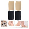 LALAFINA Toe Sleeves Gel Lining Toe Protective Covers for Sports