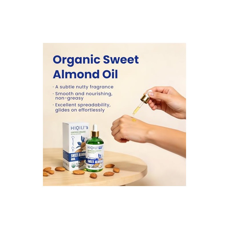 Hiqili Aceite de Almendras Dulces