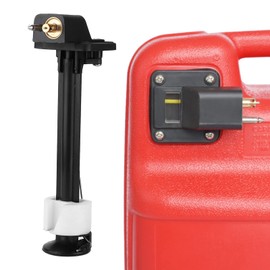 Outboard Fuel,Outboard Fuel,Ship Yacht Parts,Boat Fuel Gauge 6YL‑24260‑01 ABS Replacement for Outboard Motor External 12L 24L